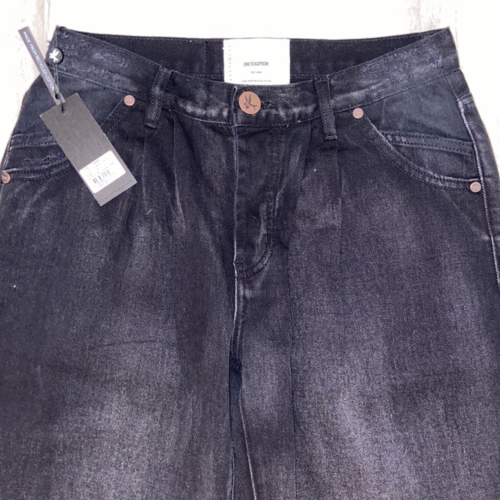 One Teaspoon Black Smiths Distressed Trouser, 100% Cotton, 27x31, NWT, $170 MSRP - Picture 12 of 14